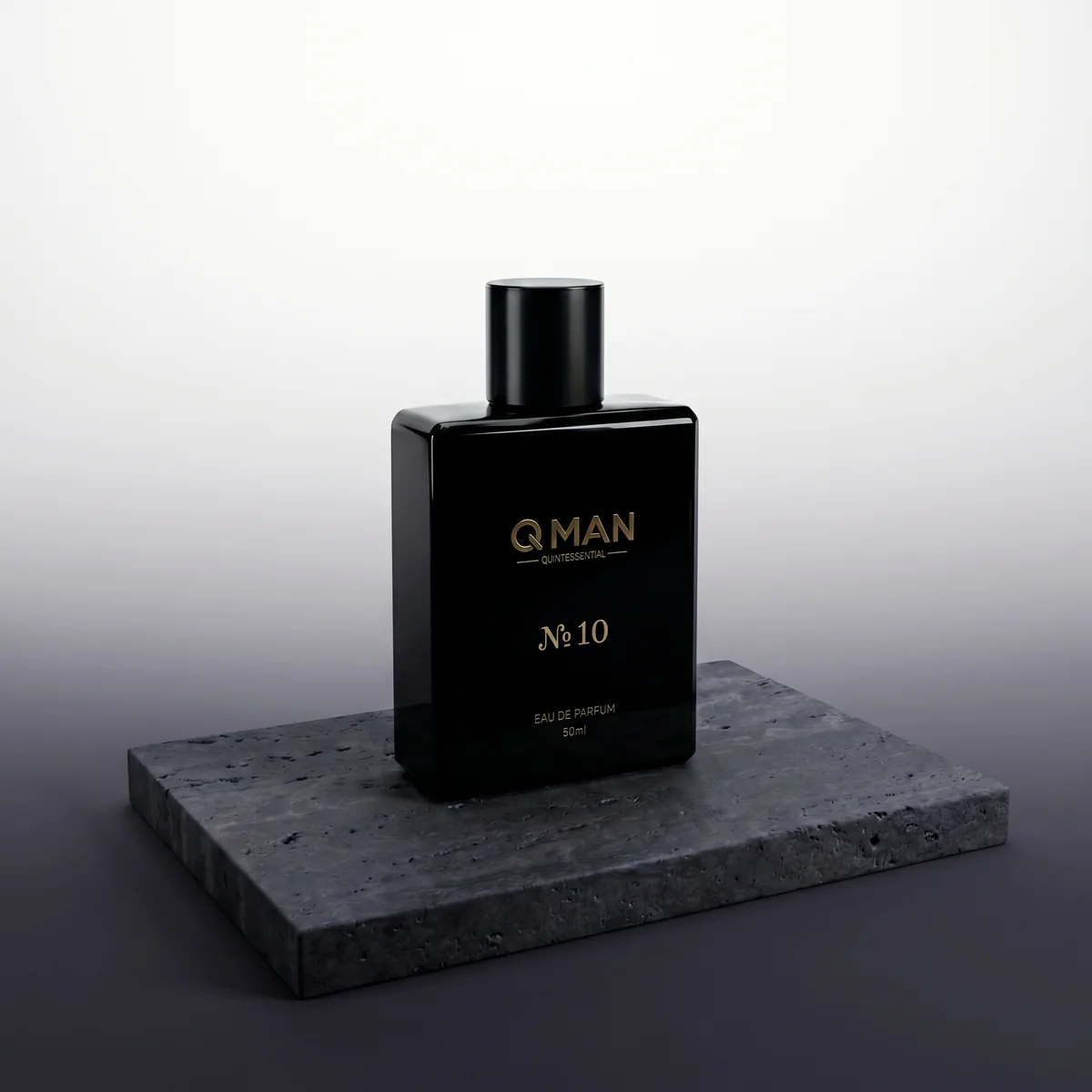 Q MAN Eau de Parfum No. 10, Royal Obsidian